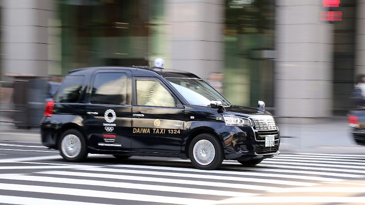 Das neue JPN-Taxi soll bis zu den olympischen Sommerspielen das Straßenbild von Tokio bestimmen.