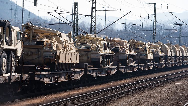 Um die "militärische Mobilität" der Nato zu erhöhen, soll auch die Infrastruktur - etwa für den Bahntransport - verbessert werden.