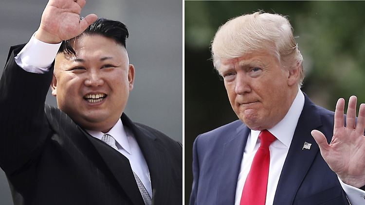 Nordkoreas Machthaber Kim Jong Un und US-Präsident Donald Trump.