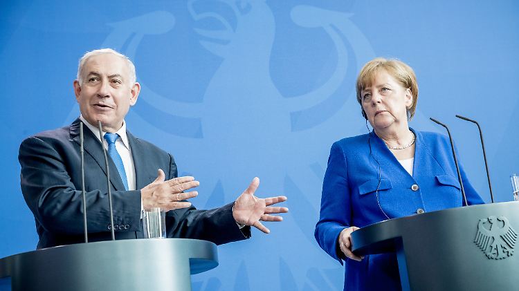 Anfang Juni haben Merkel und Netanjahu sich in Berlin getroffen.