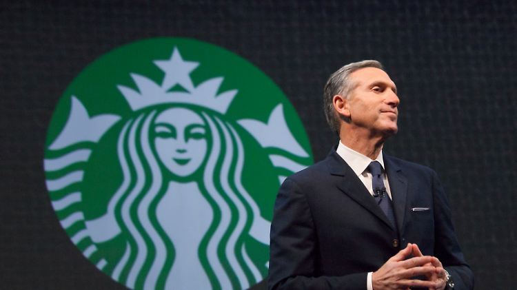 Von der Wirtschaft in die Politik? Starbucks-Chef Schultz.