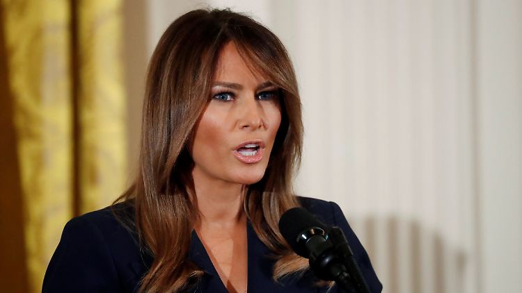 Spekulationen ausgeräumt: Melania Trump ist wieder da.