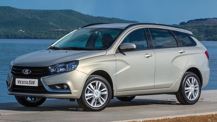 Der Lada Vesta SW ist nur mit einem 1,6-Liter-Benziner zu haben.