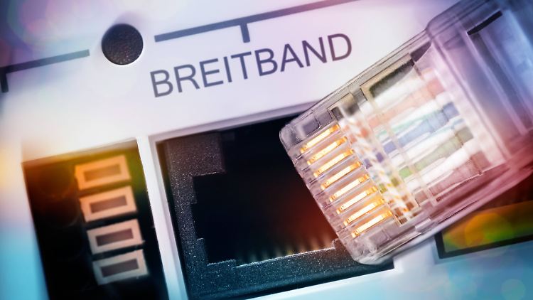 Beim Breitband-Ausbau liegt Deutschland derzeit etwa im EU-Mittelfeld.