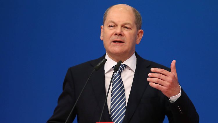 Finanzminister Olaf Scholz.