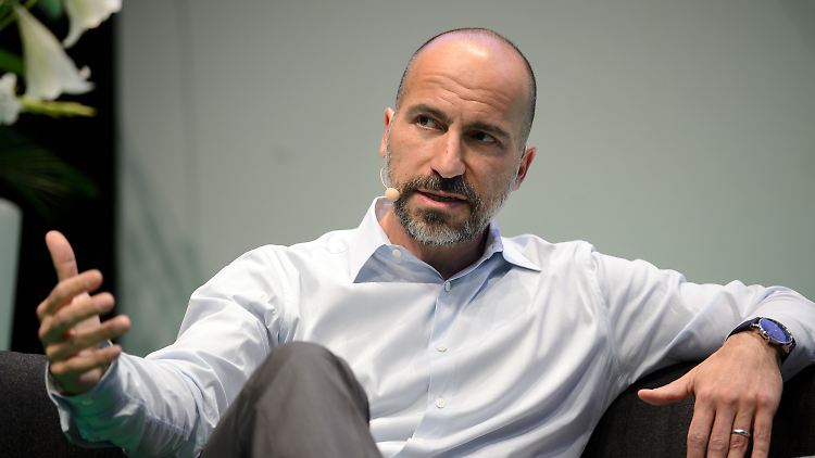 Uber-Chef Dara Khosrowshahi auf der Digitalkonferenz  NOAH in Berlin.