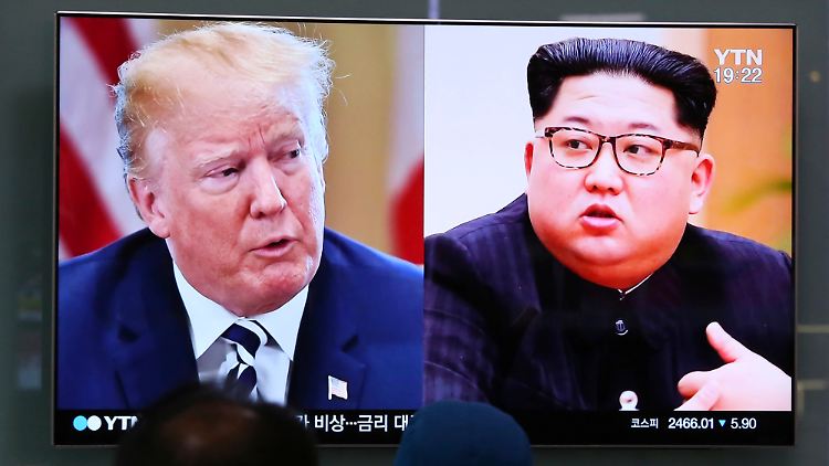 Bald treffen sie sich in der Realität:  Kim Jong Un und Donald Trump.