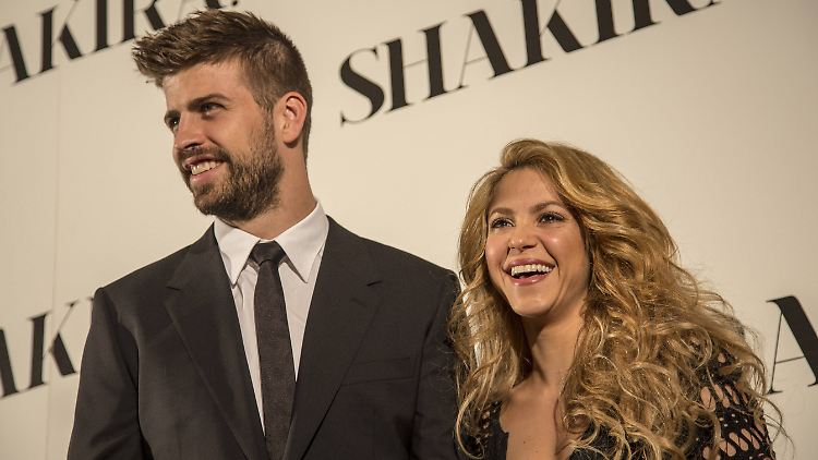Glück in der Liebe, Pech mit Einbrechern: Shakira und Gerard Piqué.