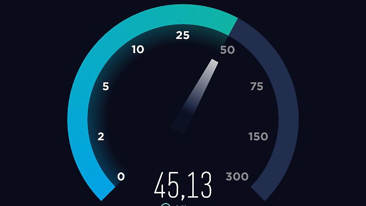 Downloadraten von 45 Megabyte pro Sekunde sind in Deutschland nicht selbstverständlich. 