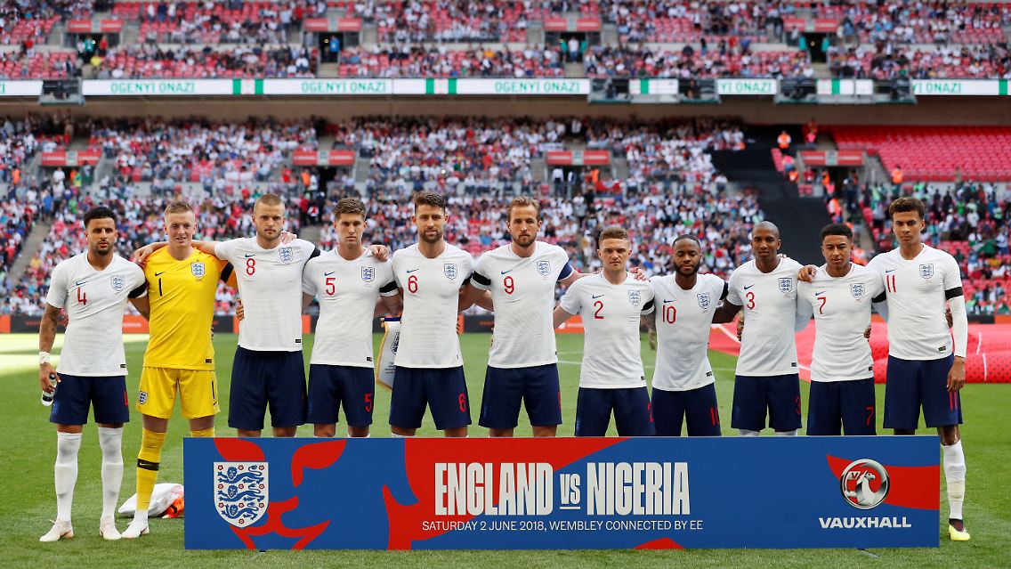 Bisher immerhin einmal Weltmeister geworden: die englische Fußball-Nationalmannschaft.