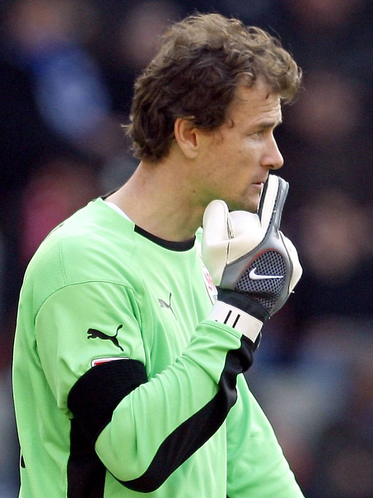 Jens Lehmann zeigt sich von seiner besten Seite.