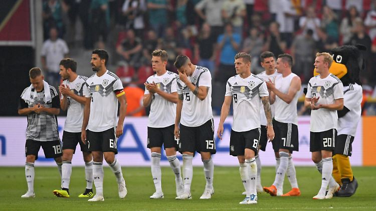 Die DFB-Elf beendet ihre WM-Vorbereitung schließlich doch mit einem Sieg - ein Befreiungsschlag sieht aber anders aus.