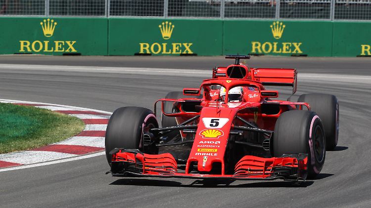 Hat sich die beste Ausgangssituation in Kanada verschafft - Sebastian Vettel.