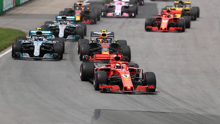 Sebastian Vettel liefert in Montréal einen Start-Ziel-Sieg ab.