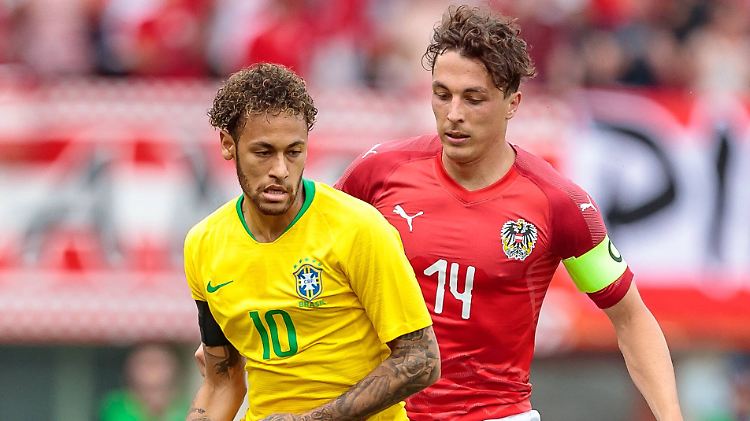 Auch gegen Österreich bestens aufgelegt: Neymar.