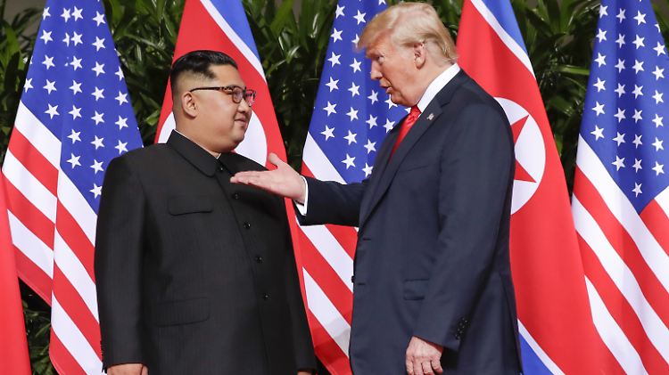 Die Entspannung nach Trumps und Kims Begegnung in Singapur zeigt Wirkung: Nordkoreas Machthaber versprach dem US-Präsidenten die Rückgabe der toten Soldaten.