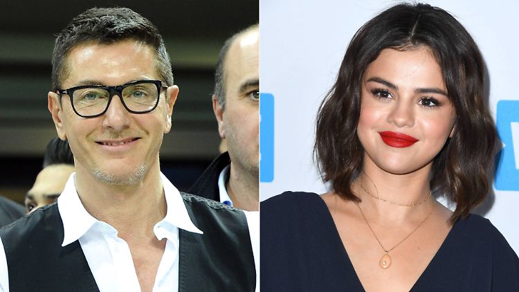 Und? Wen finden Sie hübscher? Stefano Gabbana, Selena Gomez.