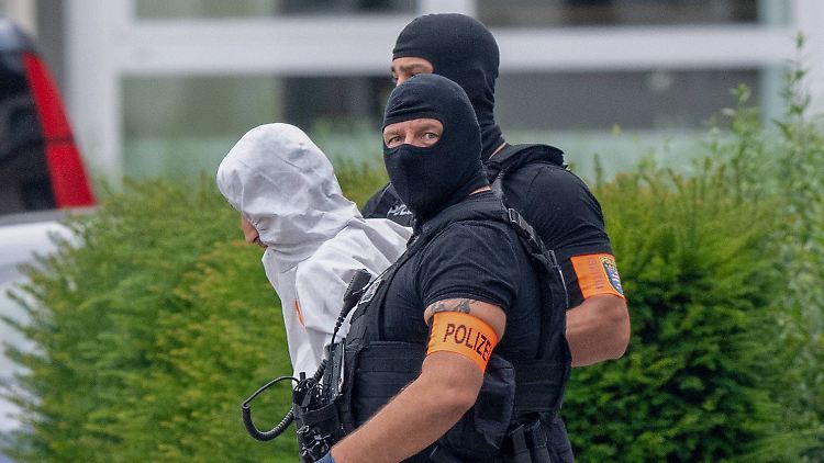 Ali B. bei seiner Vorführung vor den Haftrichter.