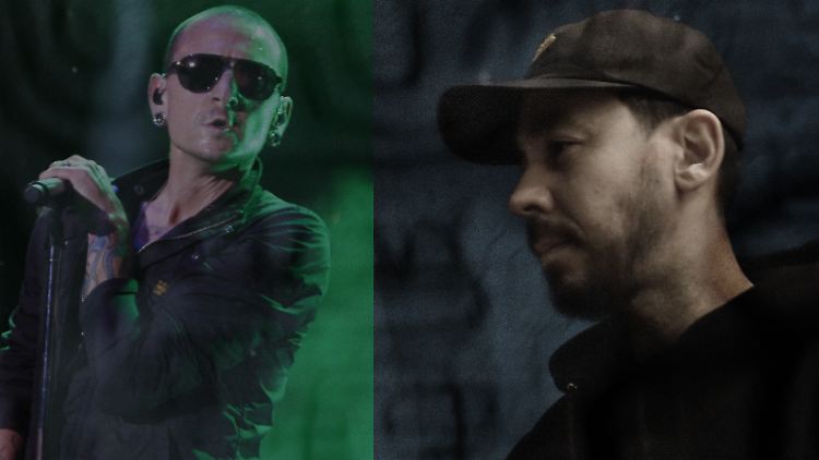 Die Gedanken an Chester Bennington (l.) verblassen: Mike Shinoda.