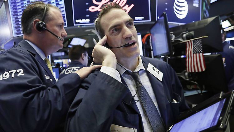 Viel zu tun gab es am Donnerstag für die Händler an der Wall Street.