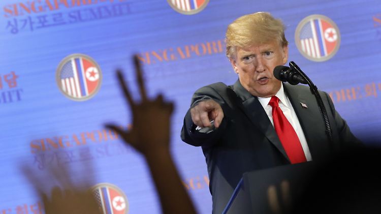 Donald Trump droht weitere Maßnahmen an, sollte sich Peking nicht fügen.