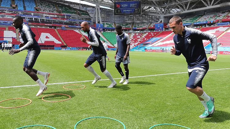 Ob Griezmann (r.) & Co. ihre Weltklassefähigkeiten in Teamform pressen können, wird sich heute zeigen.