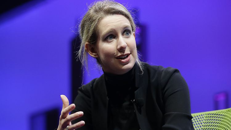 Elizabeth Holmes.
