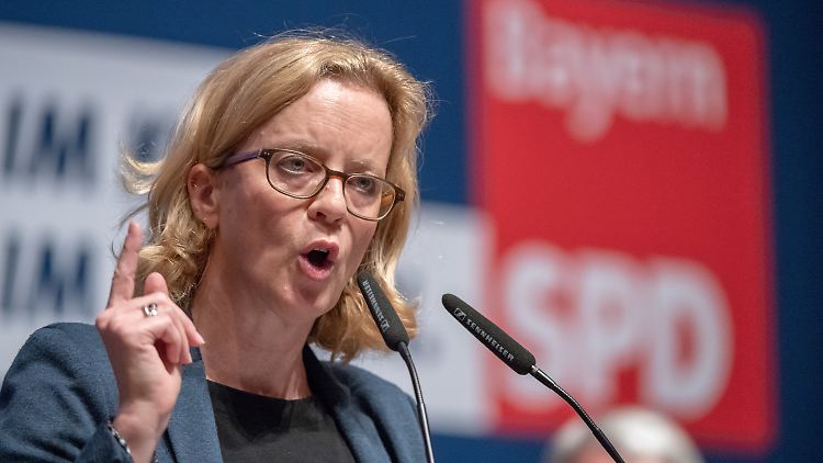 Natascha Kohnen ist die Spitzenkandidatin der SPD für die bayerische Landtagswahl.