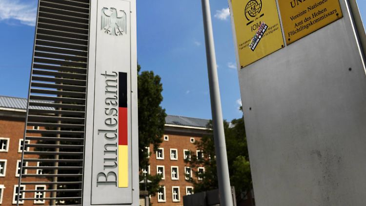 Der Hauptsitz des Bundesamtes für Migration und Flüchtlinge (Bamf) befindet sich auf dem Gelände der ehemaligen Südkaserne in Nürnberg.