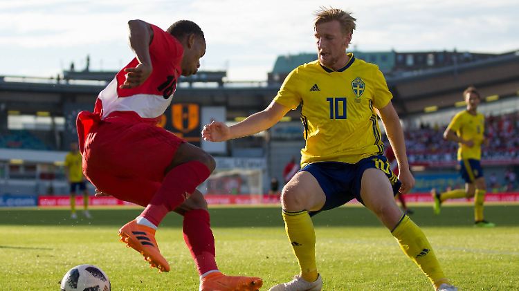 Im Gegensatz zu Zlatan Ibrahimovic spielt RB-Leipzig-Profi Emil Forsberg bei der WM.