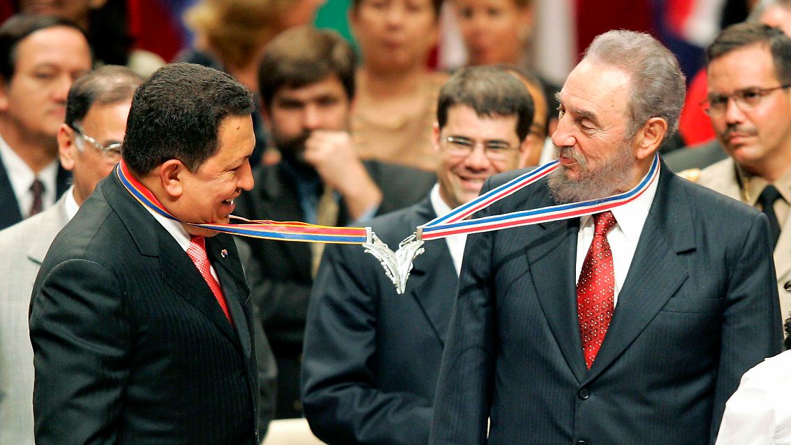 Chavez und Castro verbindet mehr als nur ein freundschaftliches Band.
