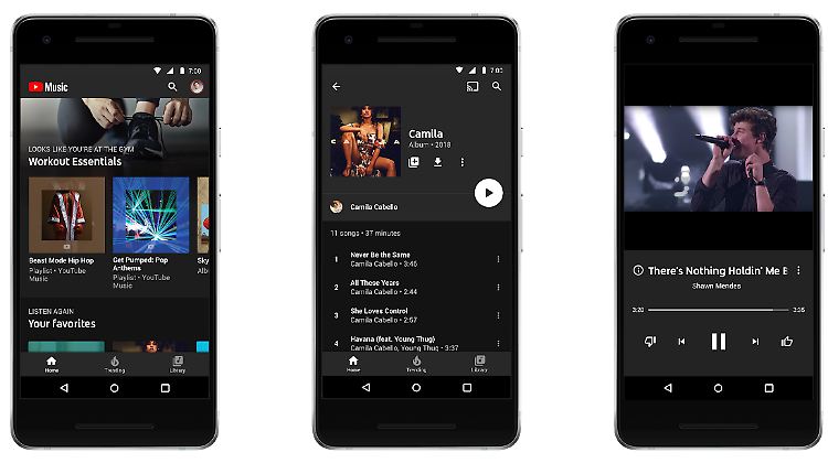 Youtube Music kombiniert Musik- und Video-Streaming.