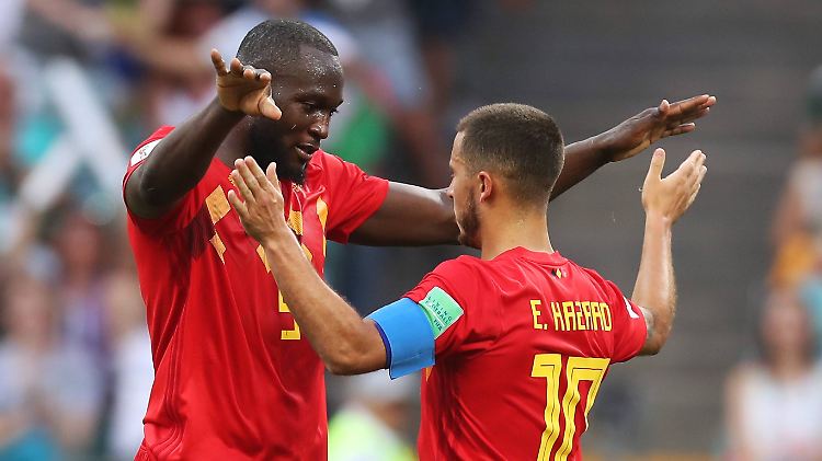 Romelu Lukaku (l.) - Belgiens "Büffel" schnürt gegen Panama einen Doppelpack.