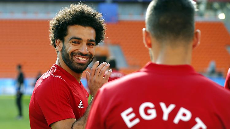 Für Mo Salah geht es endlich los.