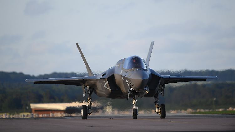 Kampfjet der 5. Generation: Eine F-35, hier in der Ausführung der britischen Royal Air Force.
