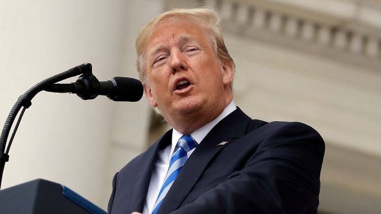 Der US-Präsident Donald Trump nutzte erneut Twitter für eine Drohung in Richtung der EU.