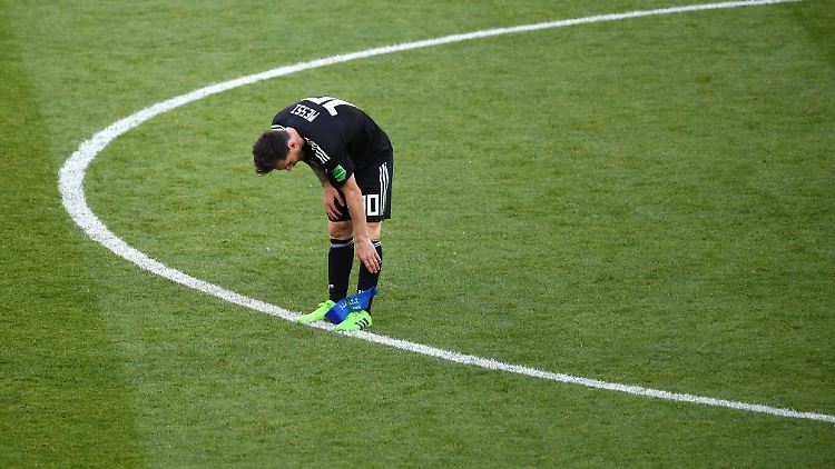 Nach seinem schwachen Auftritt gegen Island kämpft Superstar Lionel Messi mit Selbstzweifeln.