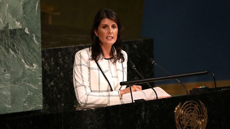 Nikki Haley begründete die Entscheidung des Gremiums mit harten Worten.