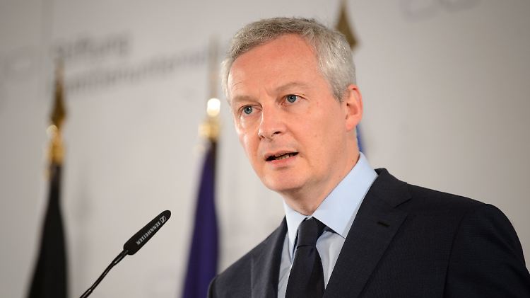 Le Maire wirft die Summe von 20 bis 25 Milliarden Euro in die Runde.