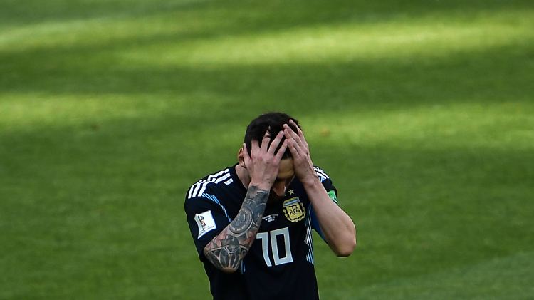 Auf ihm ruht Argentiniens Hoffnung, er hat im Spiel die Ruhe weg: Lionel Messi.
