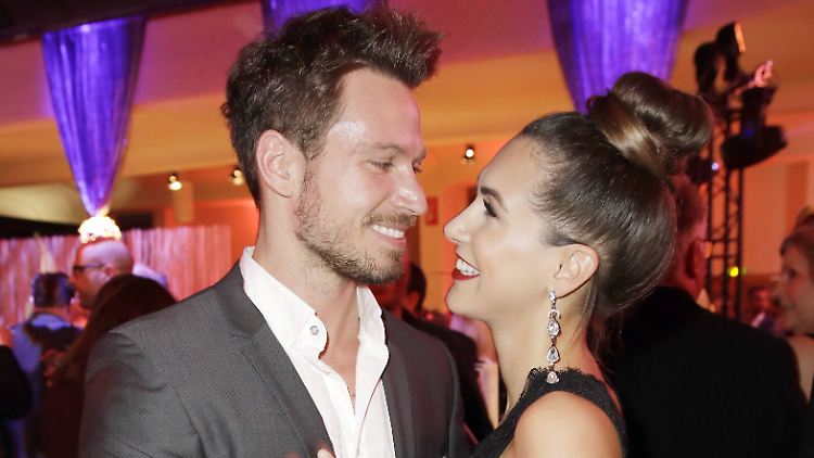 Da haben sie noch gestrahlt: Sebastian Pannek und Clea-Lacy Juhn am 9. April bei einer Preisverleihung in Frankfurt.
