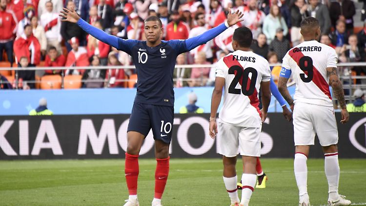 Der jüngste Torschütze in Frankreichs WM-Geschichte - Kylian Mbappé.