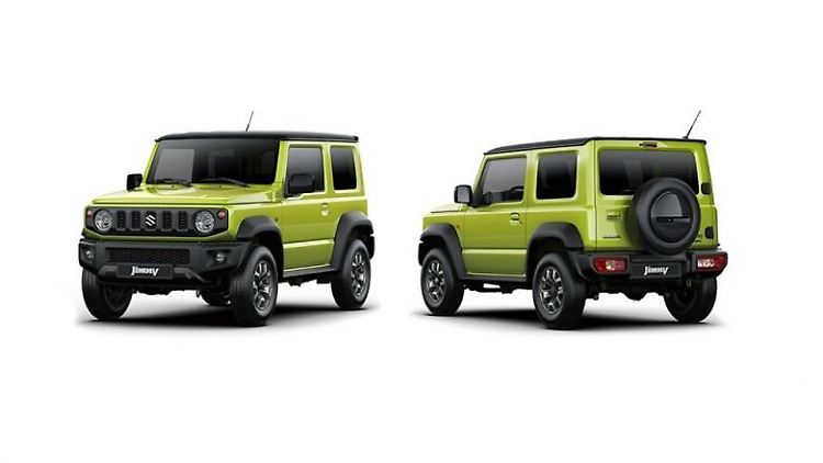 Wenn Suzuki den Jimny 2019 neu auflegt, wird er kantig wiie die G-Klasse vorfahren.