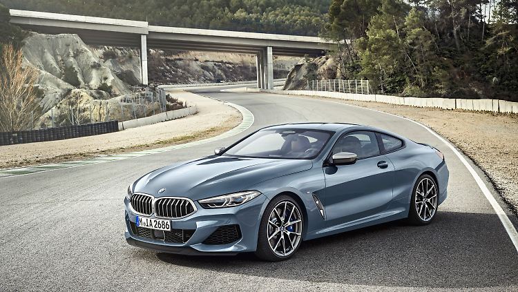 4,84 Meter misst das BMW 8er Coupé in der Länge.