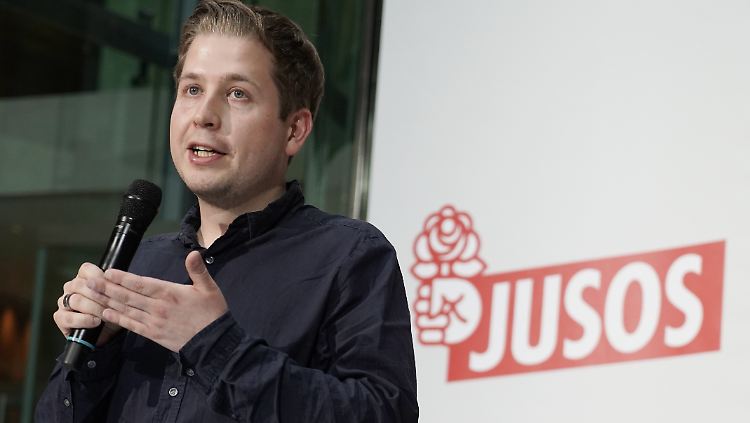 Juso-Chef Kevin Kühnert gibt eine klare Richtung für die SPD im Asylstreit vor.