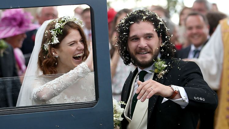 Seit 2018 verheiratet: Rose Leslie und Kit Harington.