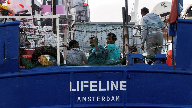 Italien will das Schiff nicht aufnehmen.