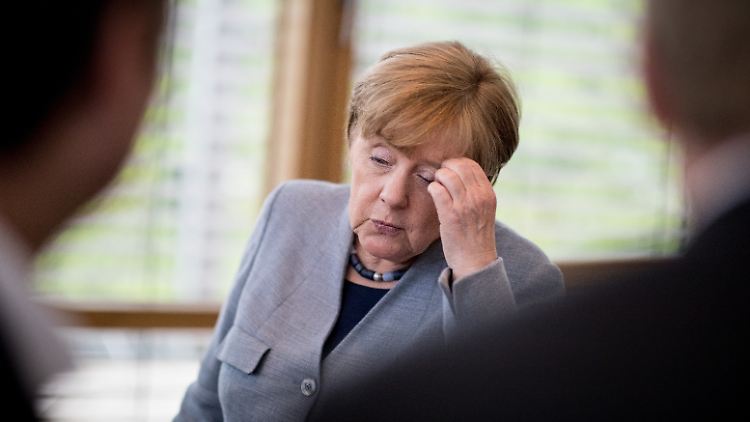 Erlebt schwierige Tage: Kanzlerin Angela Merkel.