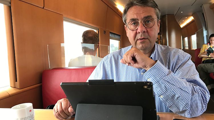 Um deutliche Worte nie verlegen: Sigmar Gabriel.