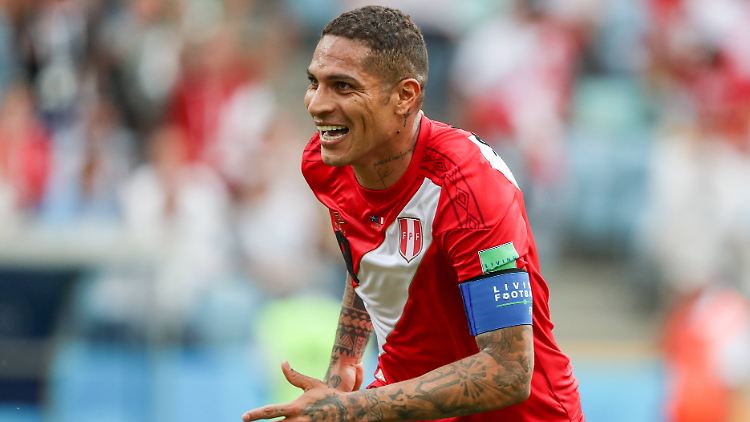 Volksheld in Peru und endlich auch WM-Torschütze: Paolo Guerrero.
